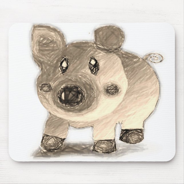 Tapis De Souris Pig Mousepad (Devant)