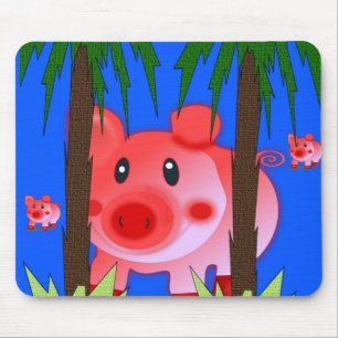 Tapis De Souris Pig Mousepad