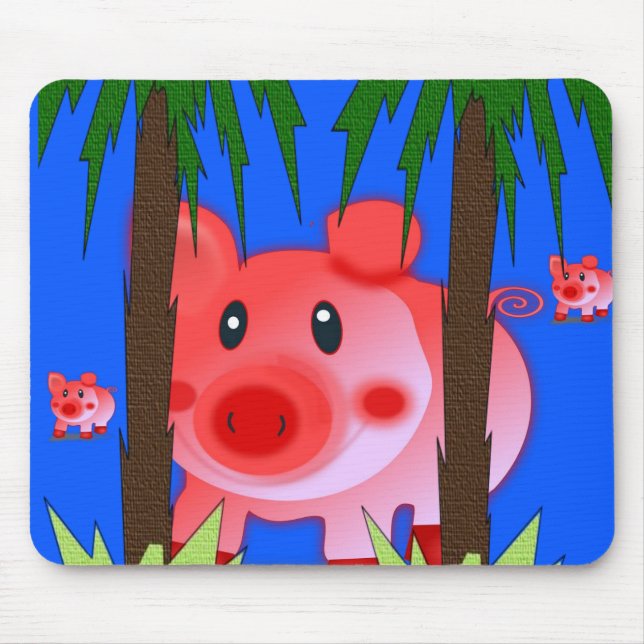 Tapis De Souris Pig Mousepad (Devant)