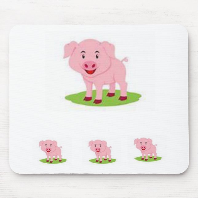 Tapis De Souris Pig Mousepad (Devant)