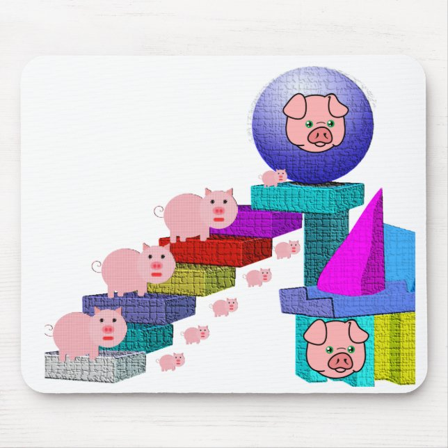 Tapis De Souris Pig Mousepad (Devant)