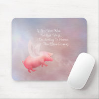 Pig Volant Cultiver Vos Ailes Pad Souris