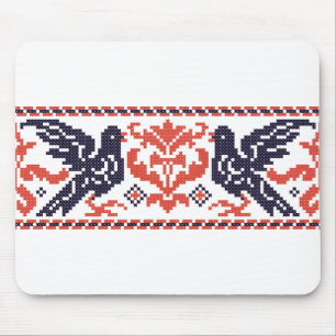 Tapis De Souris Pigeons en couple