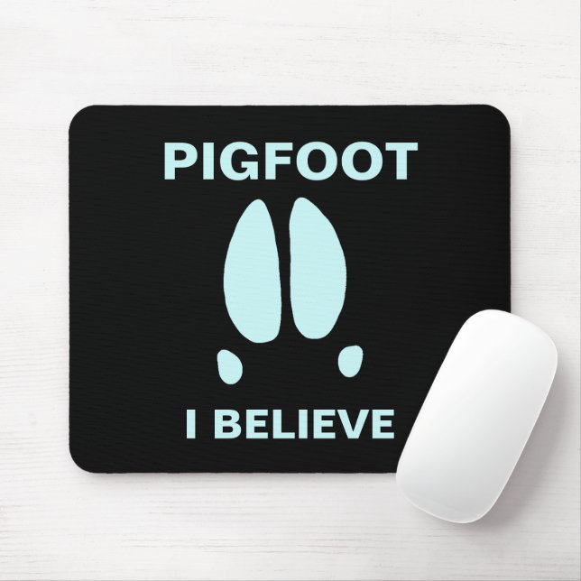 Tapis De Souris Pigfoot - Je crois (Avec souris)