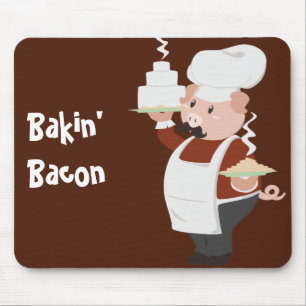 Tapis De Souris Piggy Chef Mousepad
