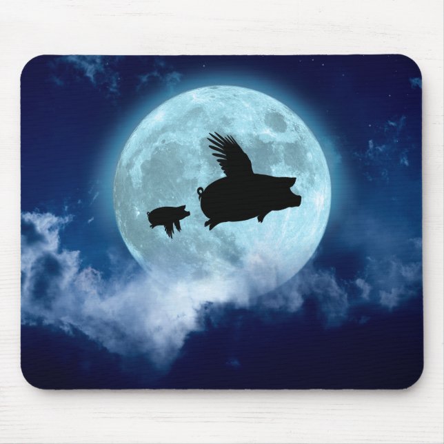 Tapis De Souris Piglet volant néocturne (Devant)