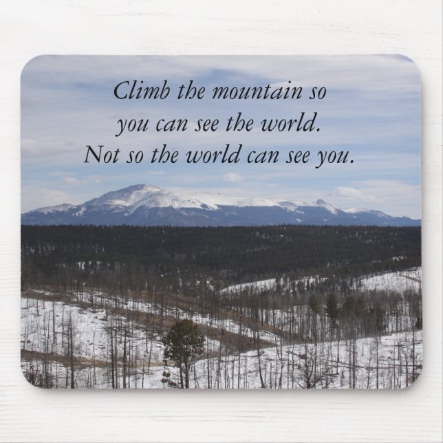Tapis de souris Pike's Peak (Devant)