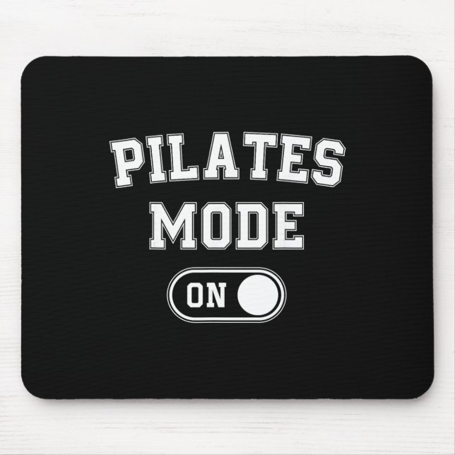Tapis De Souris Pilates Mode Activé Cadeau Drôle pour Professeur d (Devant)