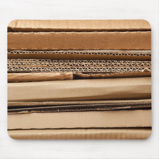 Tapis De Souris Pile de carton (Devant)