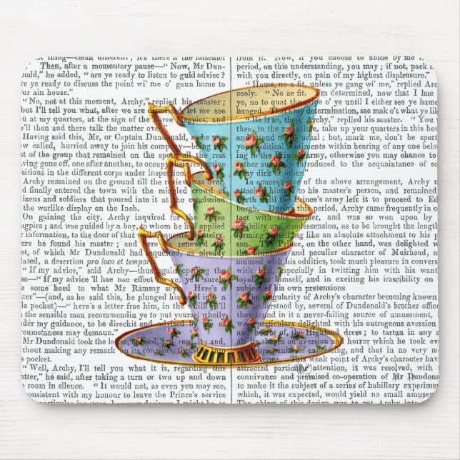 Tapis De Souris Pile De Trois Tasses Vintages (Devant)