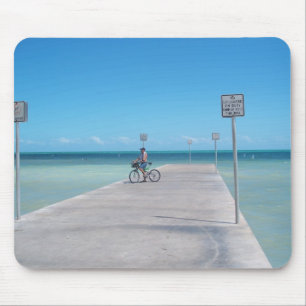 Tapis De Souris Pilier bleu vert Mousepad FL d'océan de Key West