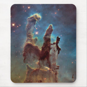 Tapis De Souris Piliers de création, Aigle Nebula Hubble Space