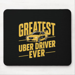 Tapis De Souris Pilote Uber Jamais Uber Conducteur Funny 1