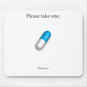 Tapis De Souris Pilule froide