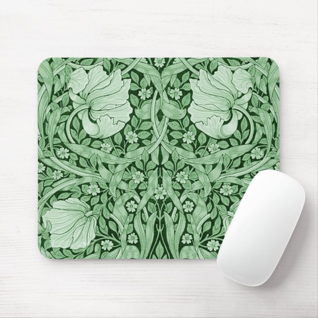 Tapis De Souris Pimpernel Green, William Morris (Avec souris)