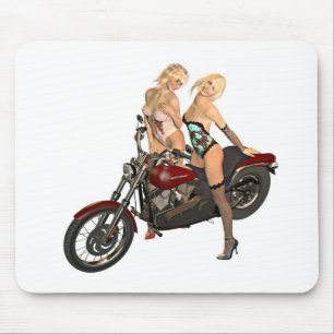 Tapis De Souris Pin-up moker filles
