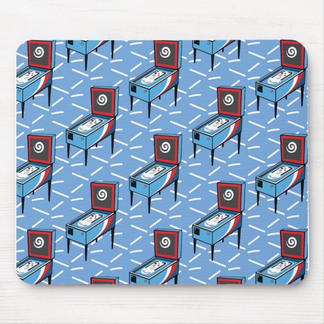 Tapis De Souris Pinball Player Non Slip Mousepad #1-4 (Devant)