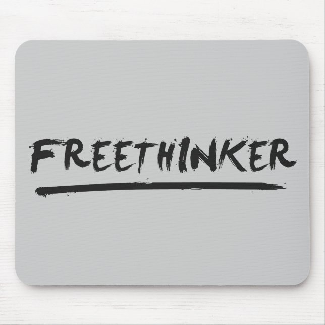 Tapis De Souris Pinceau de libre penseur (Devant)