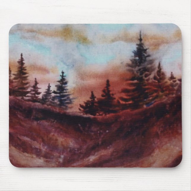 Tapis De Souris Pine Tree Mousepad (Devant)