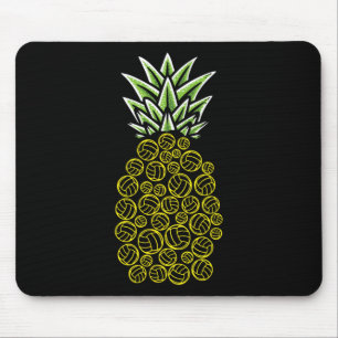 Tapis De Souris Pineappa Aloha Plages Hawaii Beach Volley -