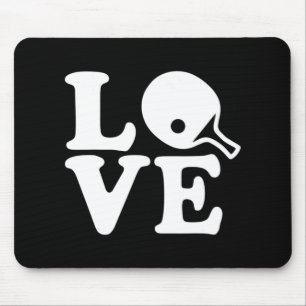 Tapis De Souris Ping pong ping-pong amour