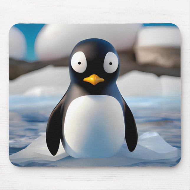 Tapis De Souris Pingouin (Devant)