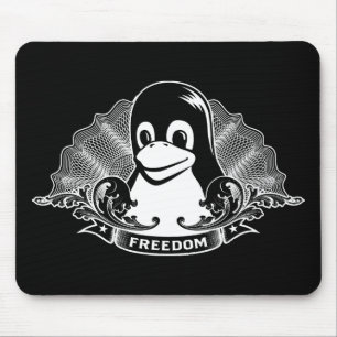 Tapis De Souris Pingouin de Tux - (Linux, Open Source, Copyleft,
