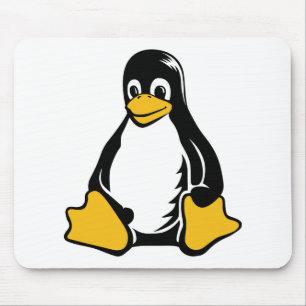 Tapis De Souris Pingouin de Tux - (Linux, Open Source, Copyleft,