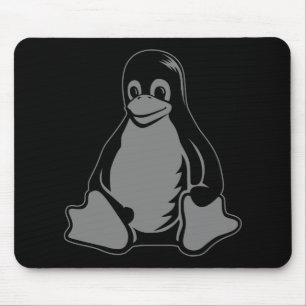 Tapis De Souris Pingouin de Tux - (Linux, Open Source, Copyleft,