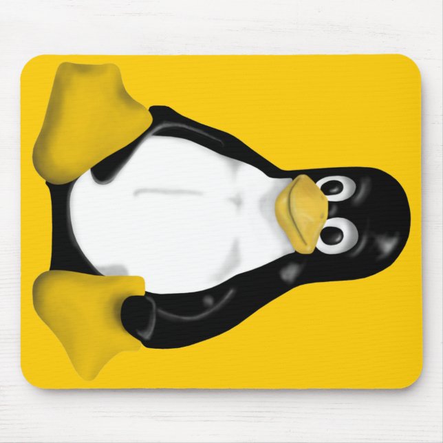 TAPIS DE SOURIS PINGOUIN MIGNON DE LINUX TUX (Devant)