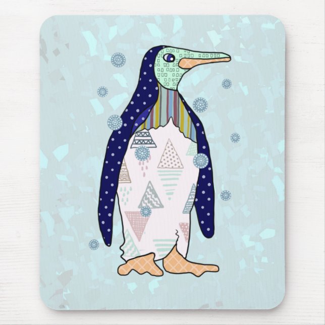 Tapis De Souris Pingouin modèle (Devant)