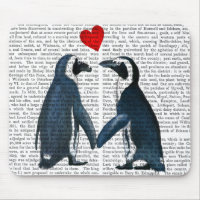 Pingouins Avec Coeurs D'Amour
