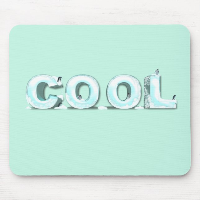 Tapis De Souris Pingouins cool (Devant)