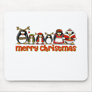 Tapis De Souris Pingouins de Joyeux Noël
