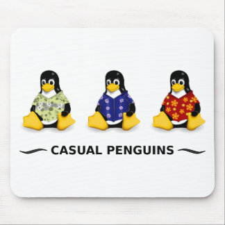 Tapis De Souris Pingouins décontractés Mousepad