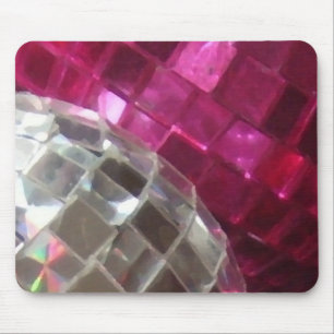 Tapis De Souris Pink Baubles détail mousepac
