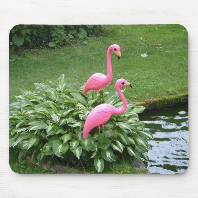 Tapis De Souris PINK FLAMANTS ROSES mousepac (Devant)