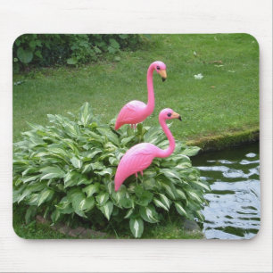 tapis de souris PINK FLAMINGOS