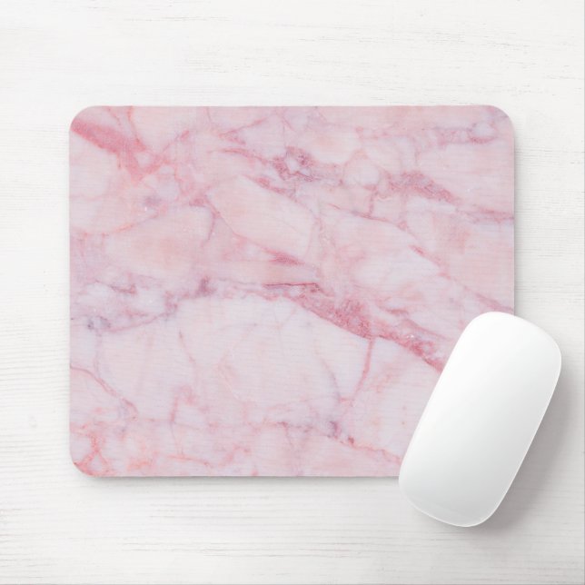 Tapis De Souris Pink Marble (Avec souris)