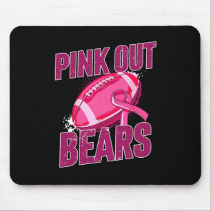 Tapis De Souris Pink Out Football Tacker Cancer du sein