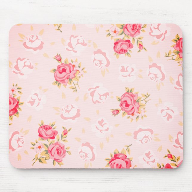Tapis De Souris Pink Positionne Pad Souris (Devant)