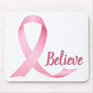 Tapis De Souris Pink Ribbon Sensibilisation au cancer du sein