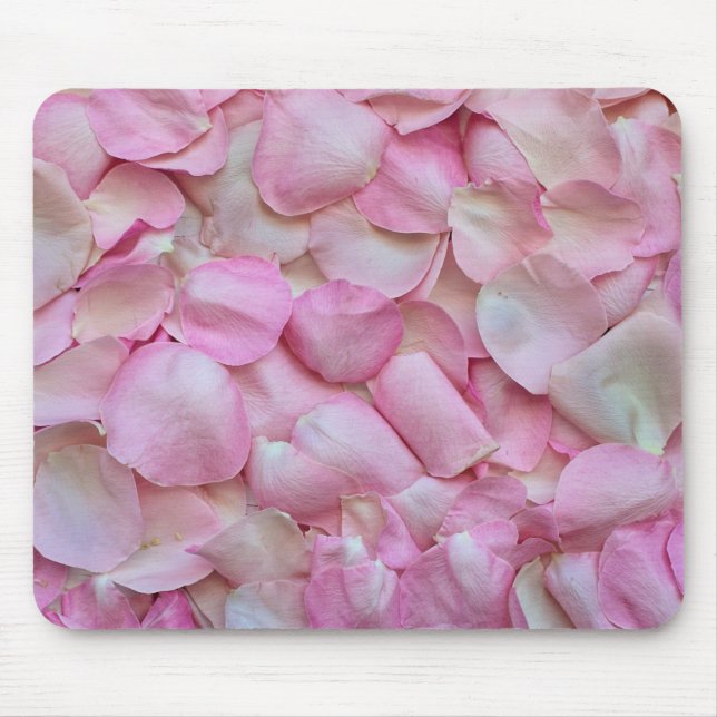 Tapis De Souris Pink Rose Petals (Devant)