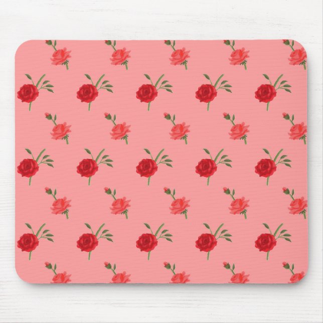 Tapis De Souris Pink roses (Devant)