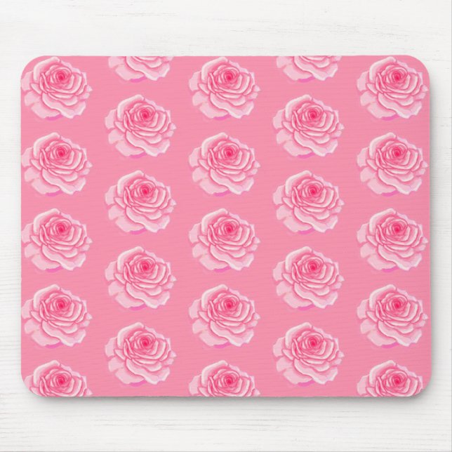 Tapis De Souris Pink roses (Devant)