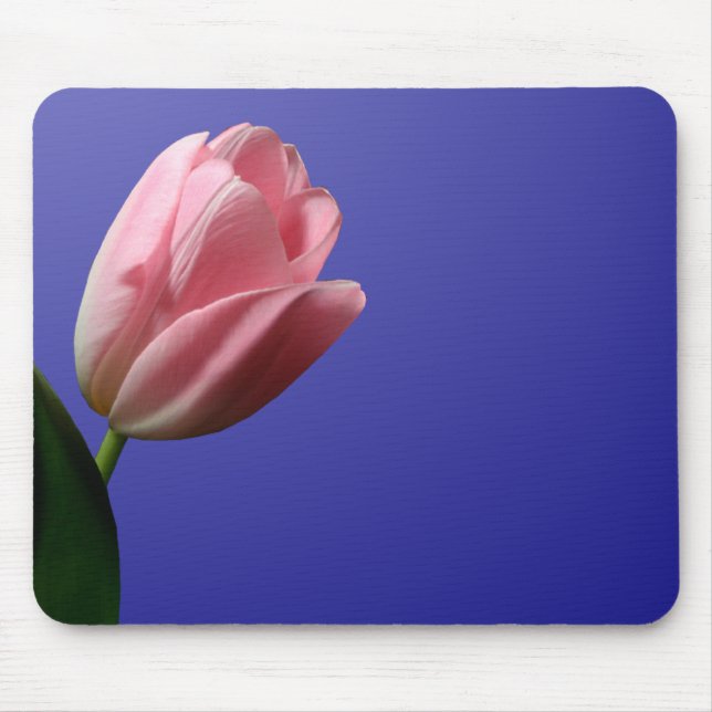 Tapis De Souris Pink Tulip Mousepad (Devant)