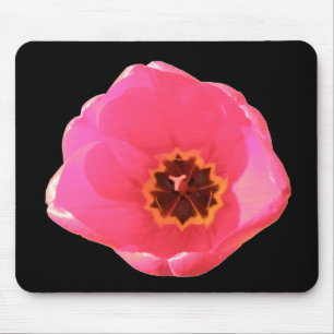 Tapis De Souris Pink Tulip Mousepad