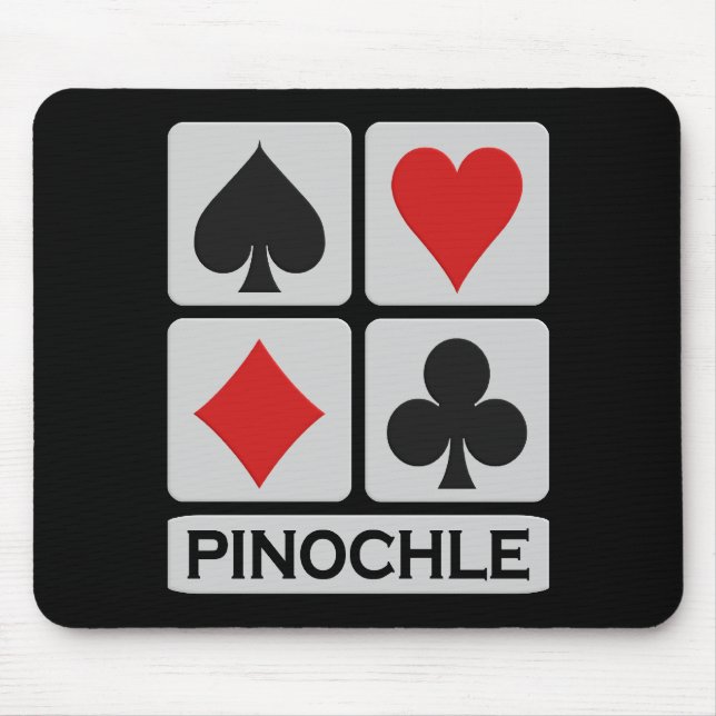 Tapis De Souris Pinochle mousepad (Devant)