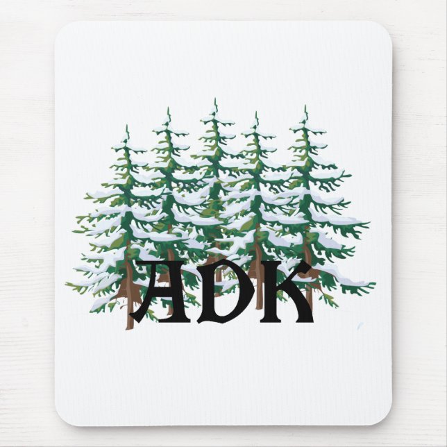 Tapis De Souris Pins d'ADK Adirondack (Devant)