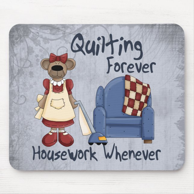Tapis De Souris Piquer pour toujours (Devant)